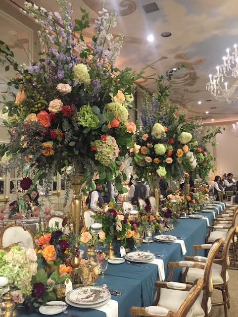 Elegant Banquet Floral Centerpieces